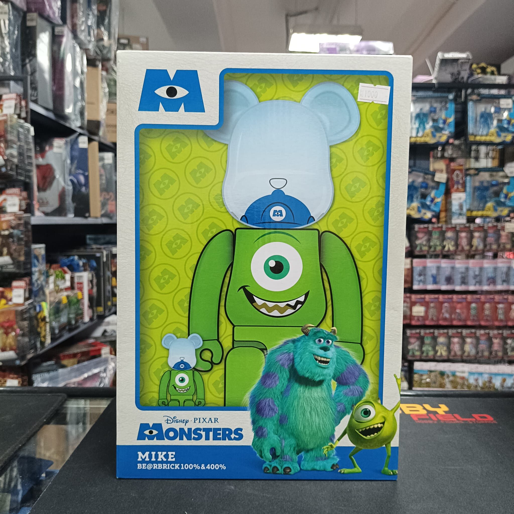 Medicom Toy Be@Rbrick Monsters Suliey 怪獸公司 毛仔 400% & 100%