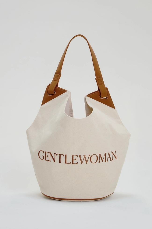 泰國 GENTLEWOMAN 刺繡LOGO 側孭袋 (T7 GW7) [清貨貨品,不設退換]