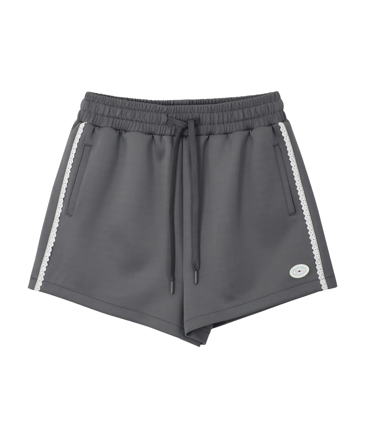 BITTER CELLS Mary Jersey Lace Shorts BITTER CELLS Mary Jersey Lace Shorts