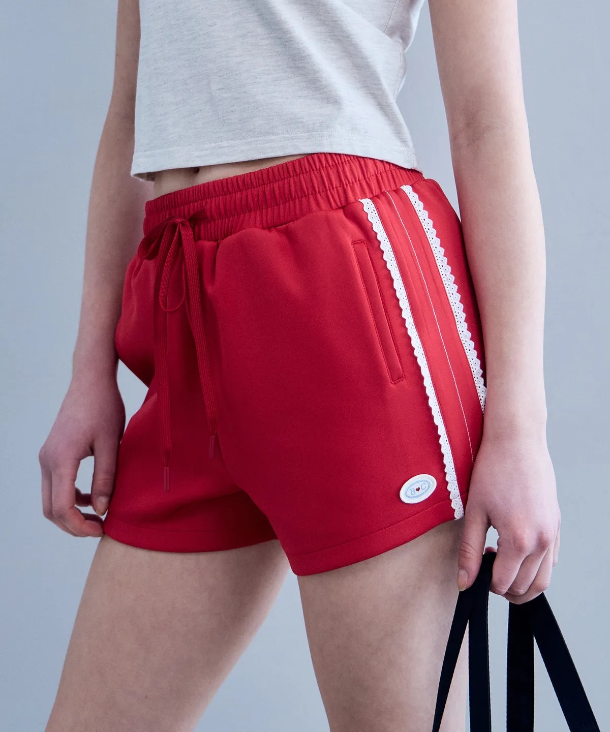 BITTER CELLS Mary Jersey Lace Shorts