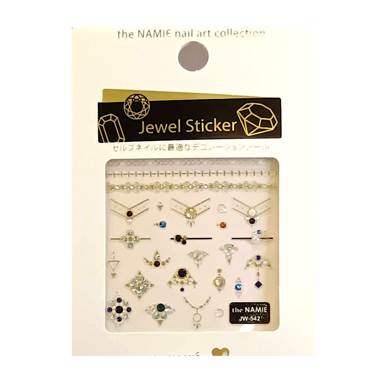 韓國精品指甲貼紙theNAMIÉ Jewel Sticker 珠寶-JW542