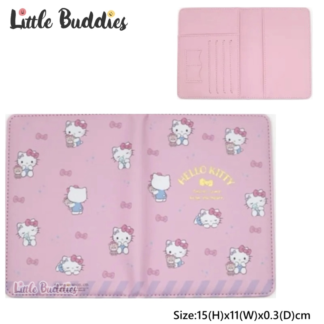 Sanrio 燙金款多用途卡套 Passport套