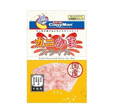 CattyMan 蟹柳銀鱈魚絲．25g