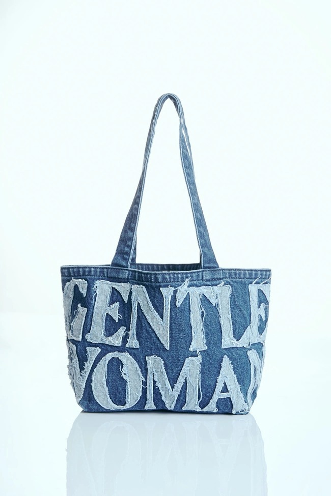 泰國 GENTLEWOMAN 牛仔TOTE BAG (T7 GW13) [清貨貨品,不設退換]