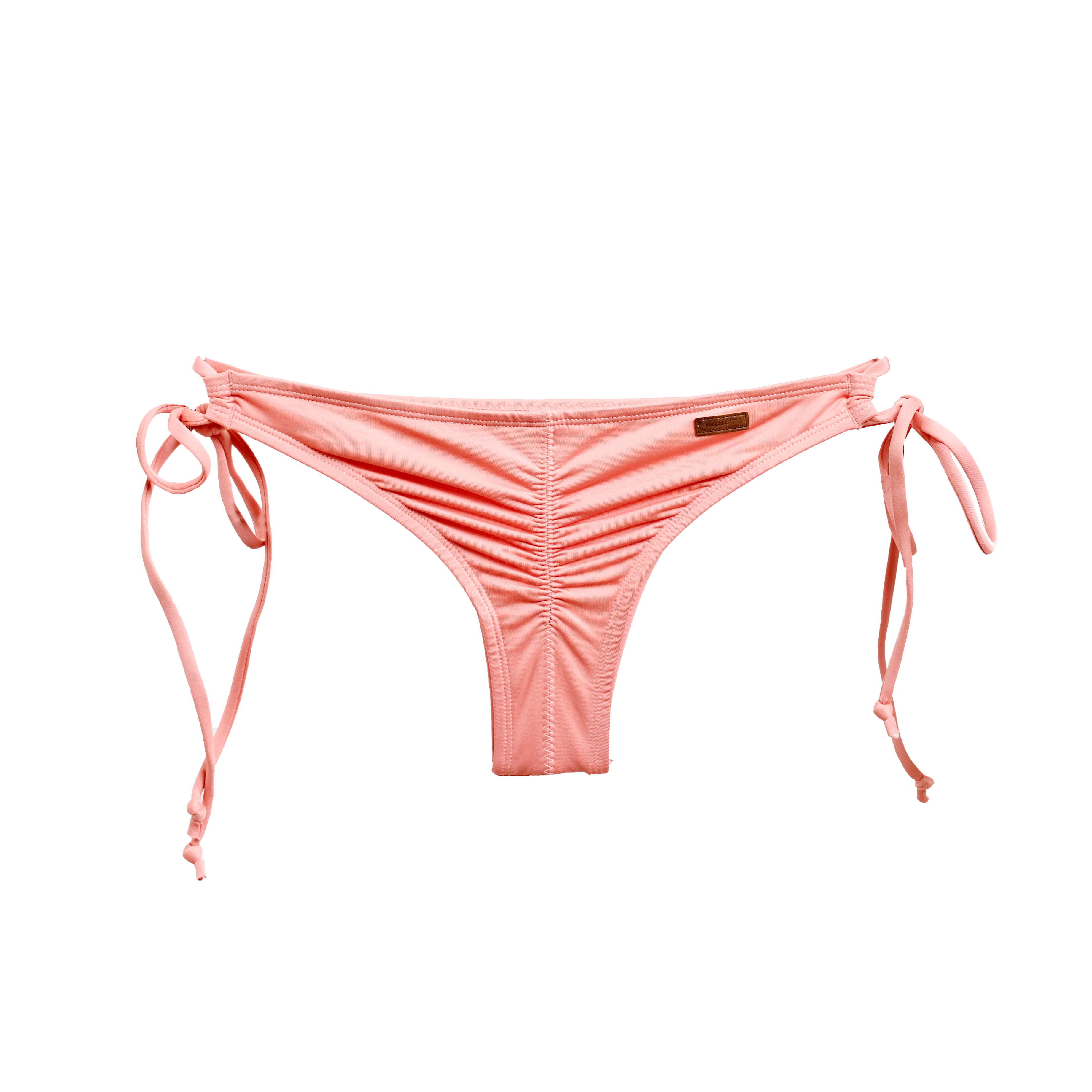 【蜜桃粉】M1t 甜挖臀綁帶泳褲​​​