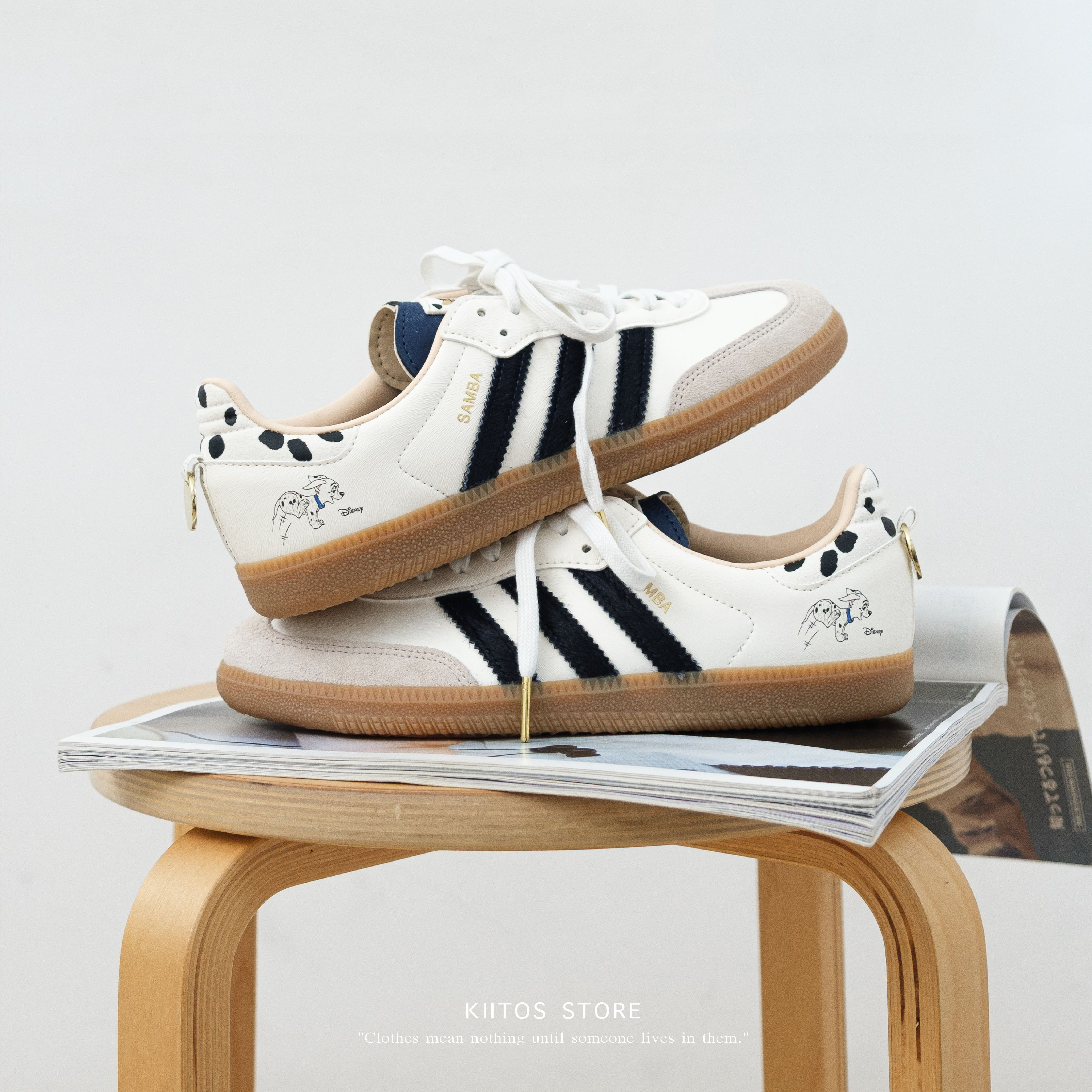 Adidas SAMBA OG X 迪士尼 101忠狗 女鞋 KJ5990