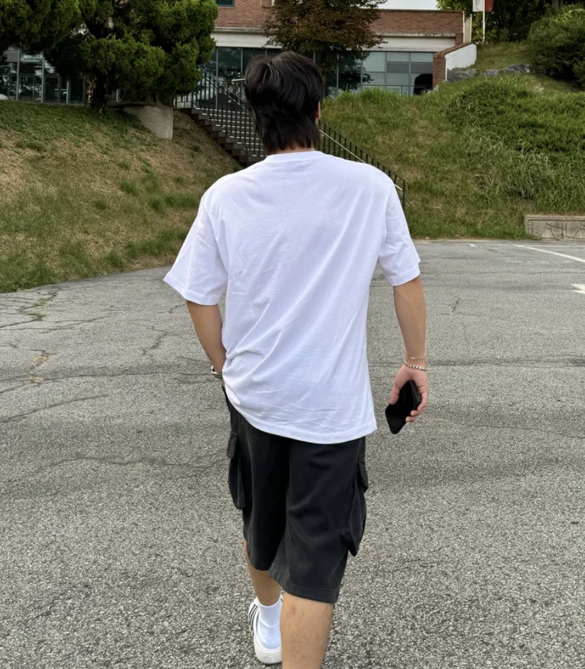 【OWN】Dimitri Black 夏季短褲 休閒 棉褲 工裝 百慕達 薄款 不分男女 灰色 黑色 刷白 ABD4PS01