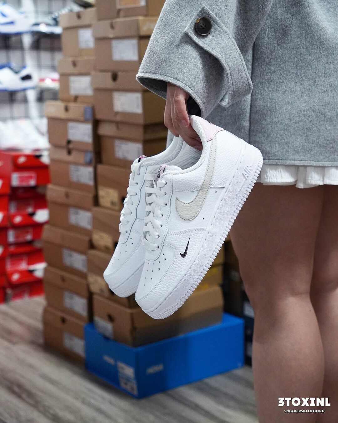 (預訂) Nike Air Force 1 Low - Tumbled Pink