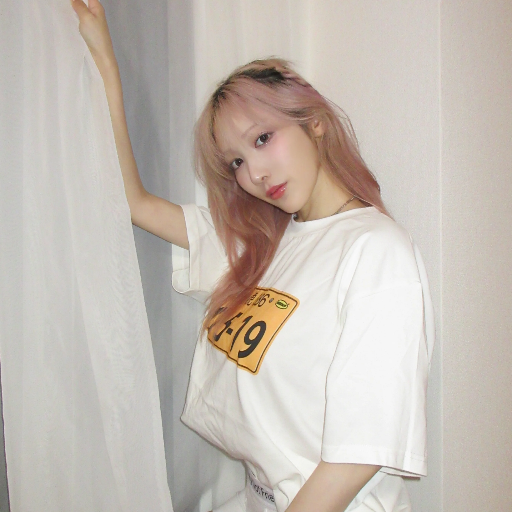 小宵こなん 小宵虎南 x MMNF「夜行編號0519車牌」TEE