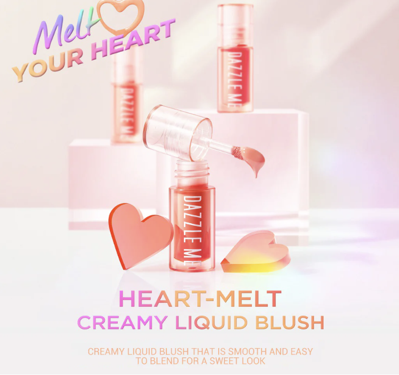 泰國 Dazzle Me 心融絲滑液態腮紅（T7 T12）