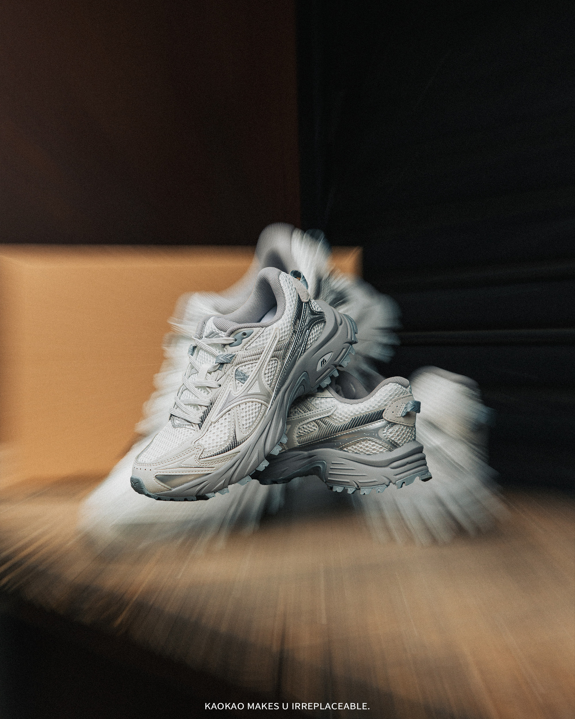 現貨-Mizuno FIYI TL V2 機能鞋款 戶外 冷灰白 D1GH251902