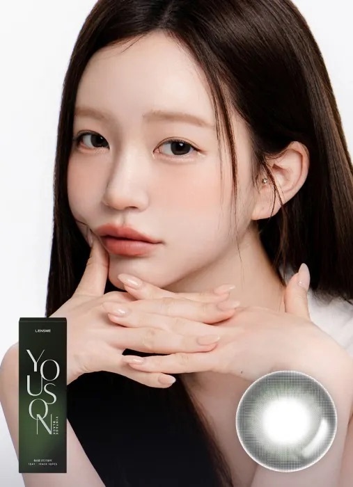 [日拋] Lensme Youson 1 Day Vintage Black｜日拋彩妝矽水凝膠隱形眼鏡｜每盒10片