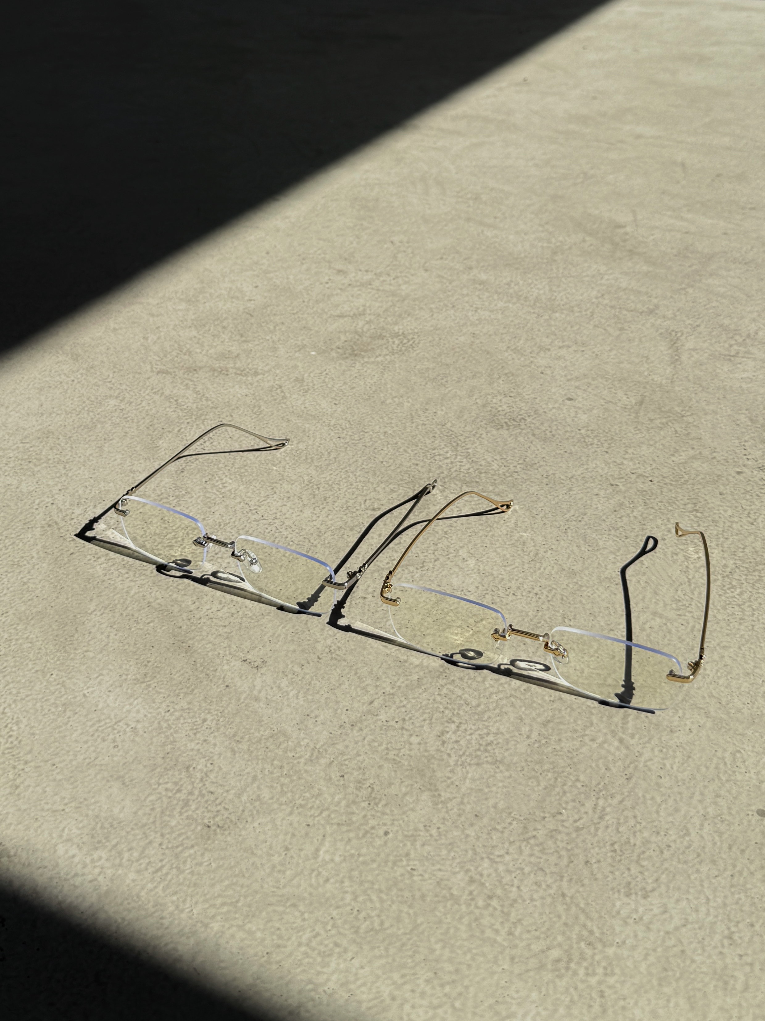 [1atm] 箭型-無框眼鏡