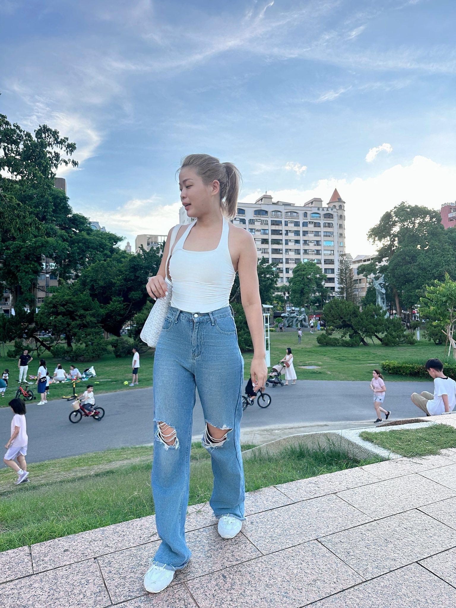 顯胸大 純慾帶胸墊收腰露背上衣(多色)