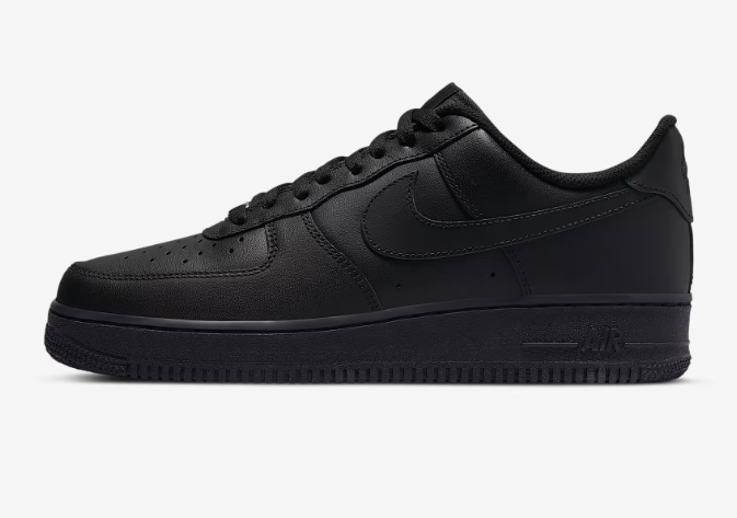 NIKE AIR FORCE 1 '07 經典黑魂版 CW2288-001｜全黑百搭休閒鞋  JUL25