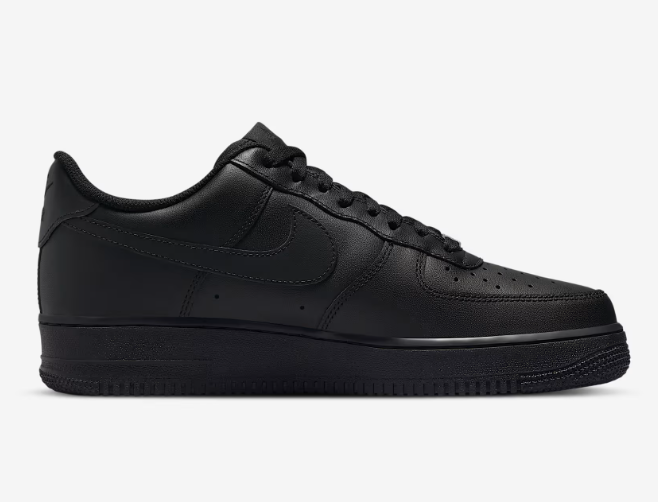 NIKE AIR FORCE 1 '07 經典黑魂版 CW2288-001｜全黑百搭休閒鞋  JUL25