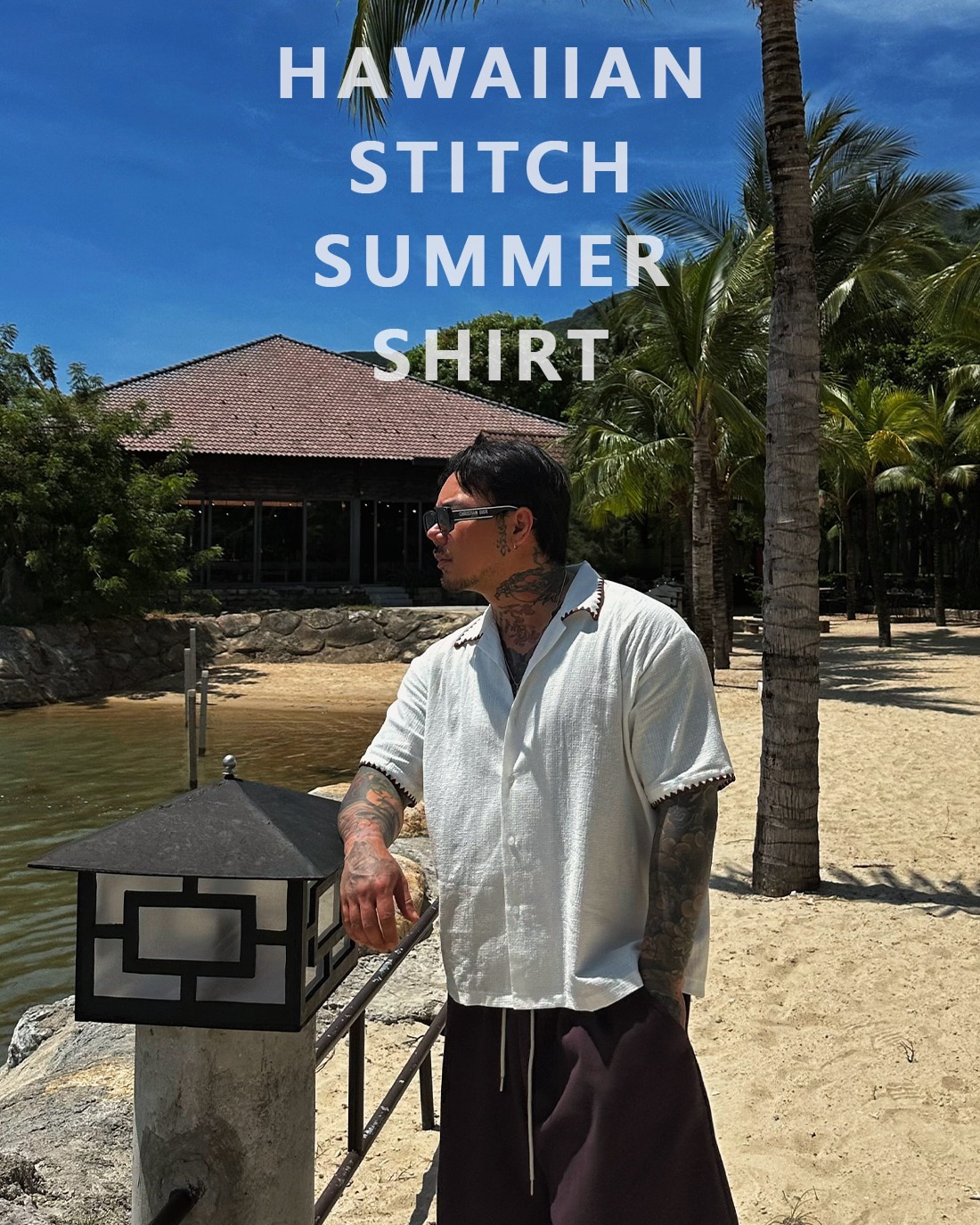 Hush stitch 短袖襯衫