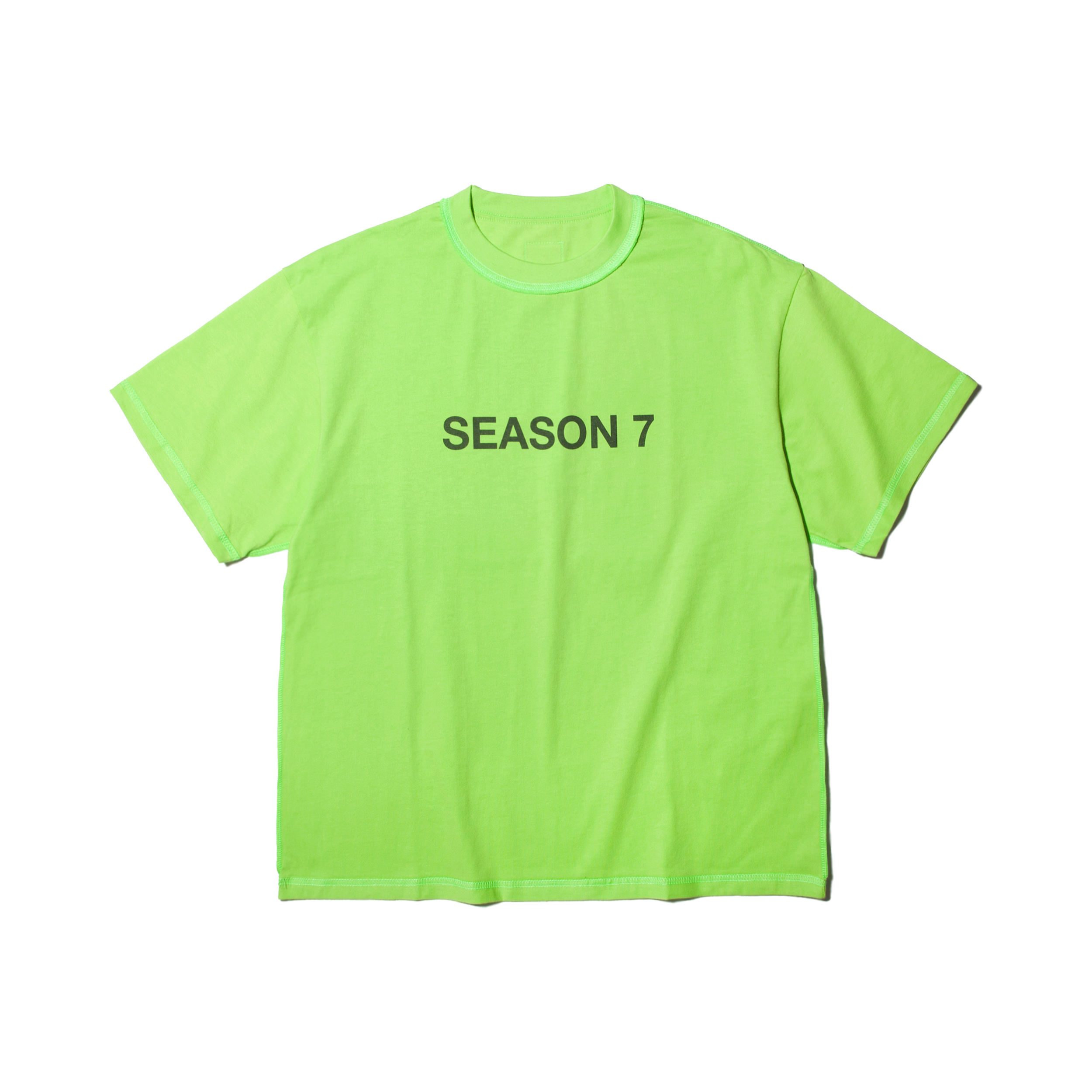 nul1.org ｜(nu-T92) -  SEASON7 Reverse Tee (Neon)