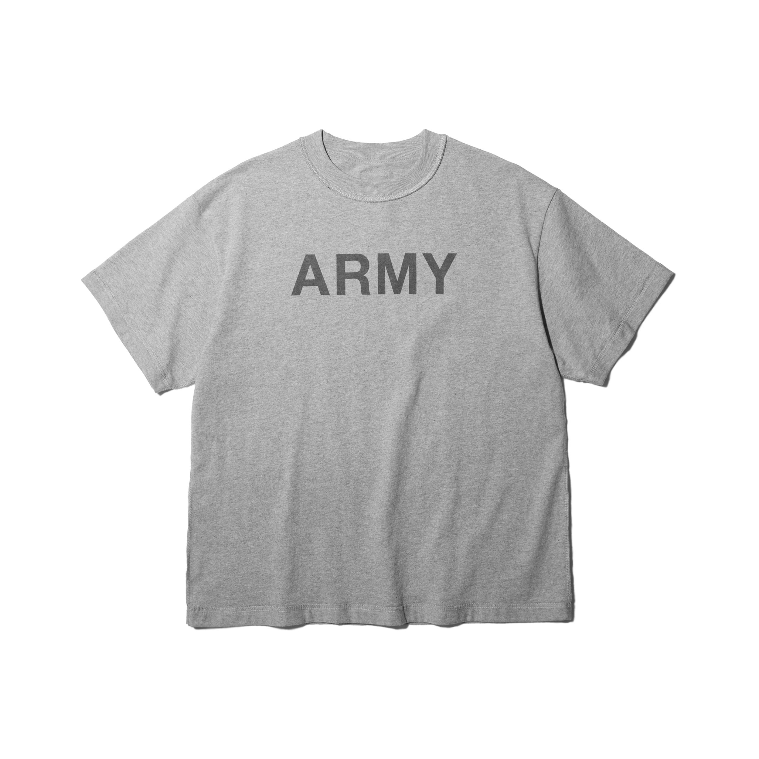 nul1.org ｜(nu-T91) - ARMY Reverse Tee (Gray)