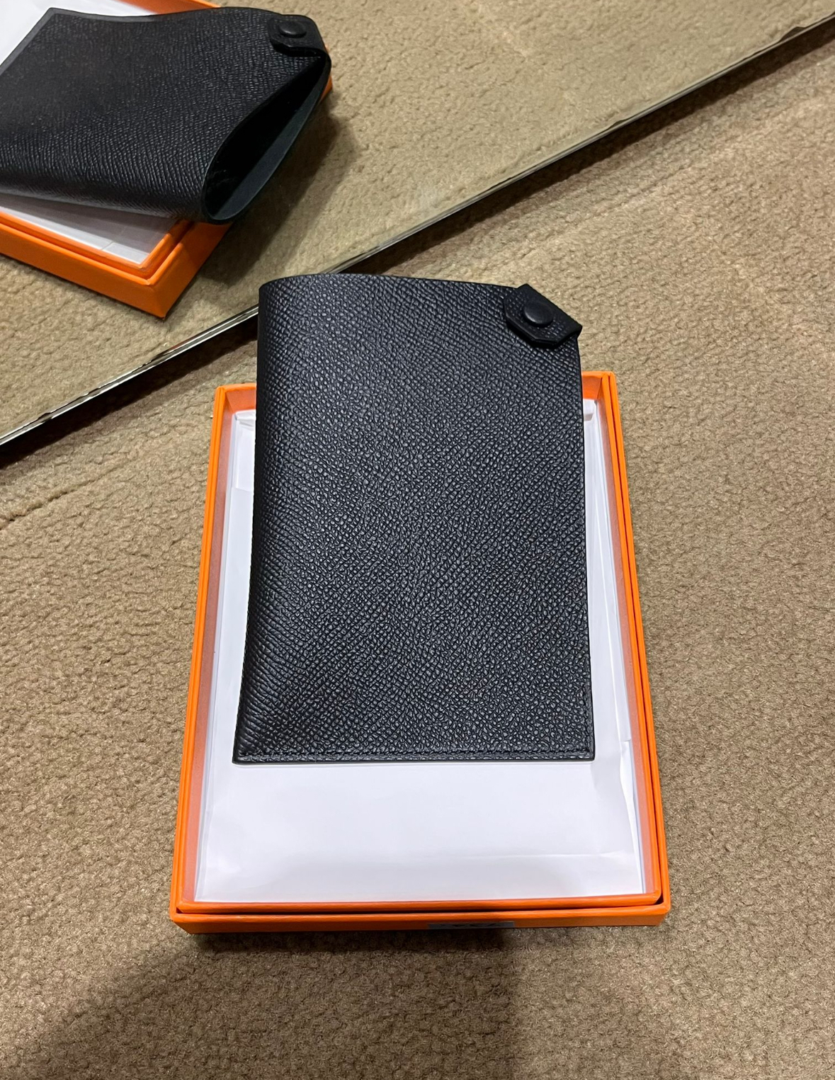 Tarmac passport holder pm 89 noir epsom