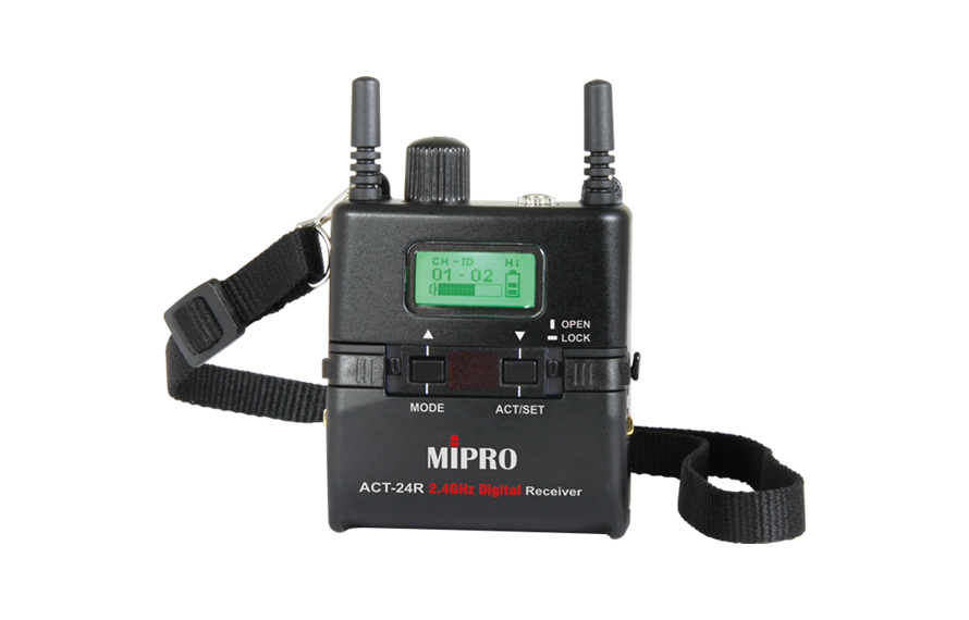 ACT-24R 2.4 GHz數位導覽接收機