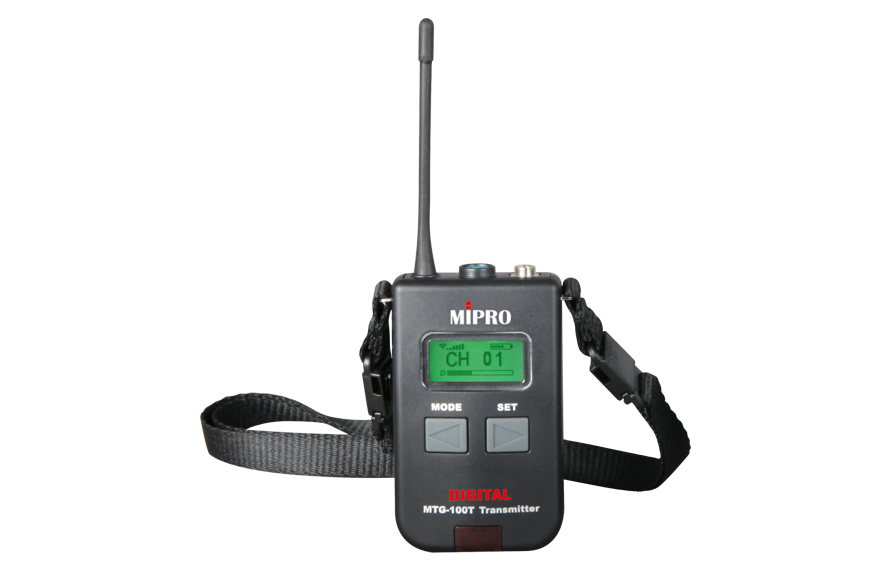 MTG-100T UHF數位導覽發射器（充電式）