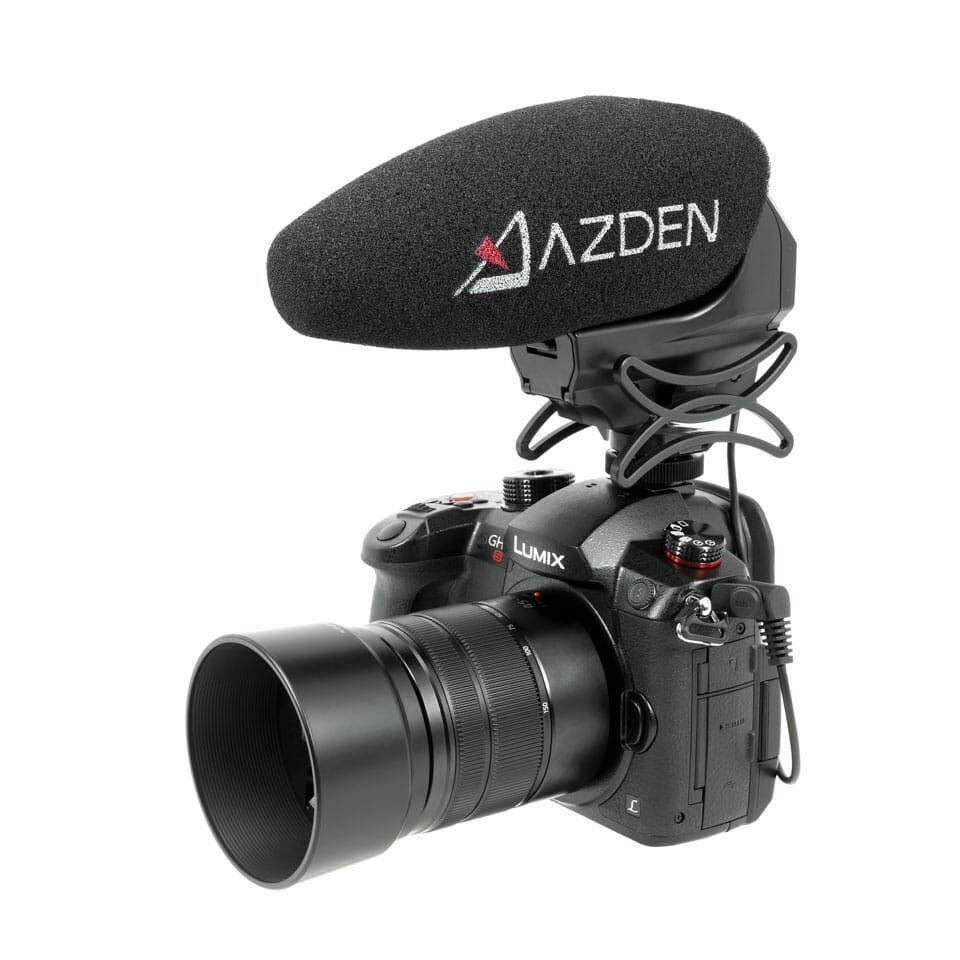 Azden Microphones SMX-30 型 立體聲/單聲道可切換視頻麥克風