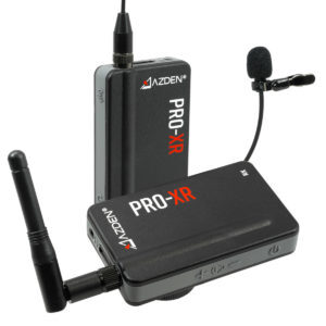 Azden Microphones PRO-XR 系列 2.4 GHz 無線 麥克風系統