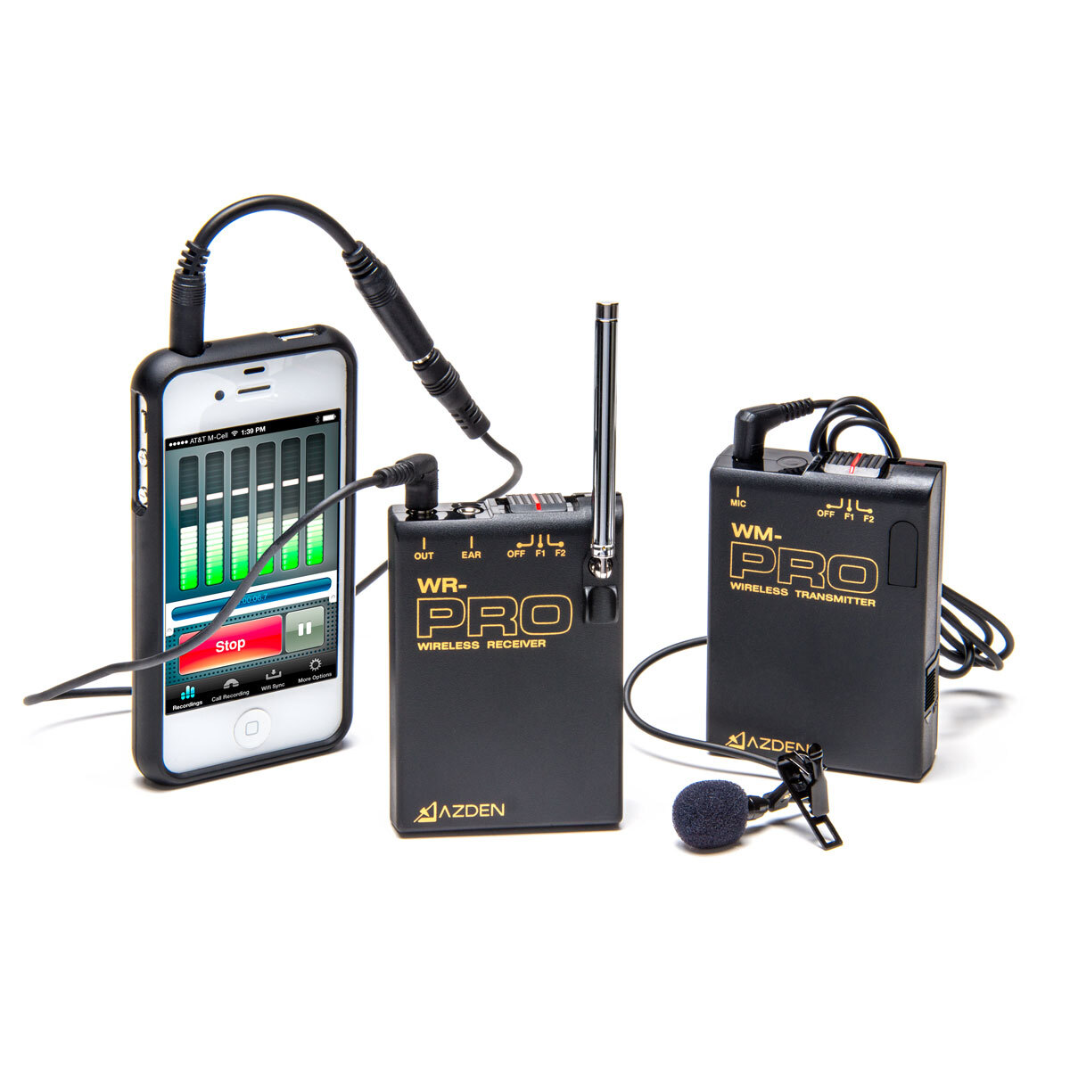 Azden Microphones WLX-PRO+i Wireless Lavalier Microphone System