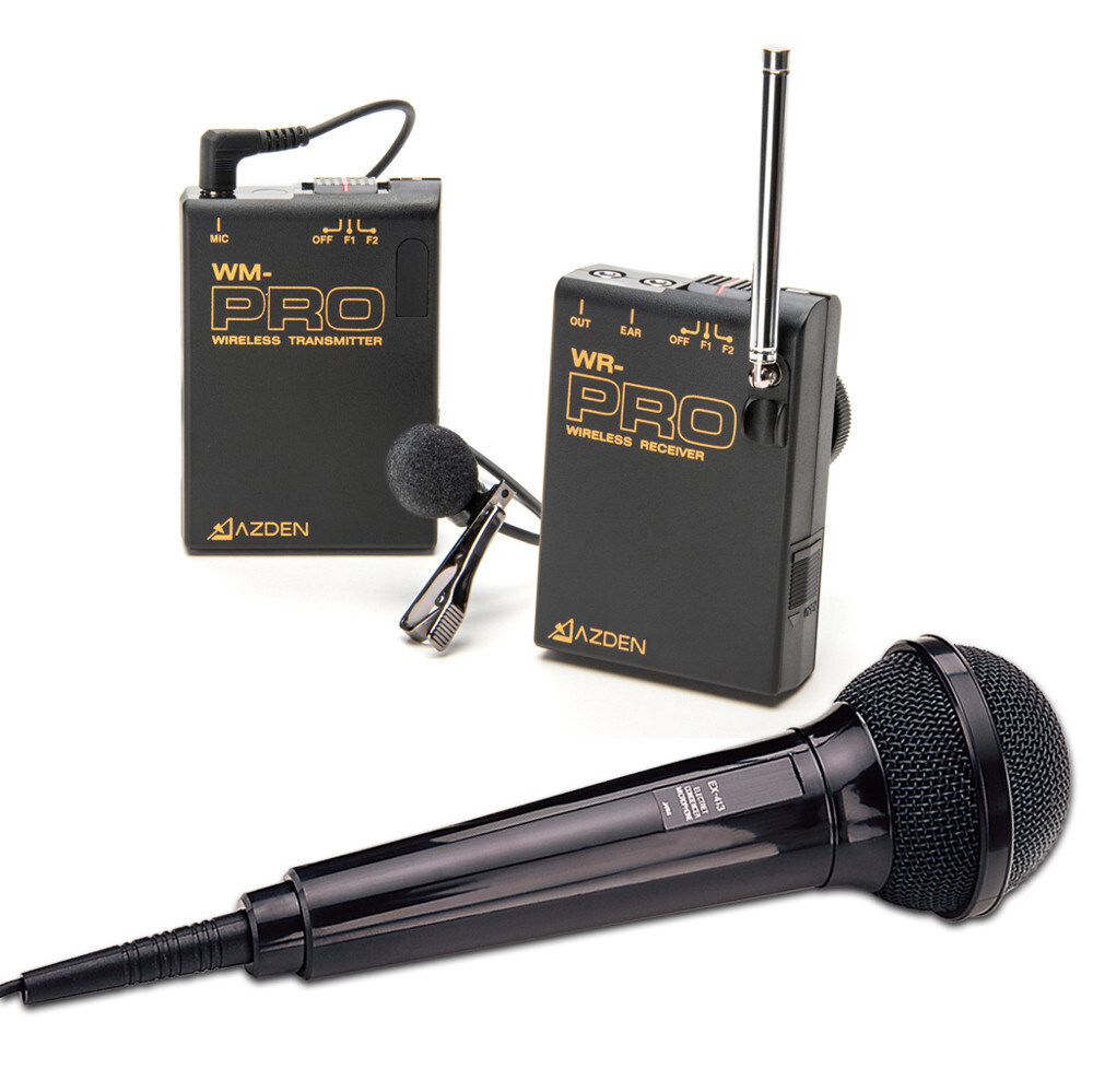 Azden Microphones WMS-PRO VHF Wireless Microphone System