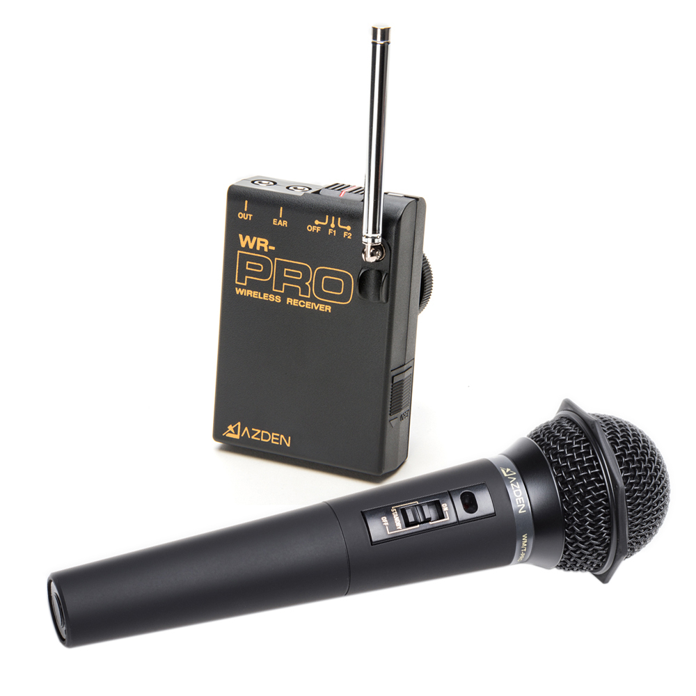 Azden Microphones WHX-PRO VHF Wireless Handheld Microphone System