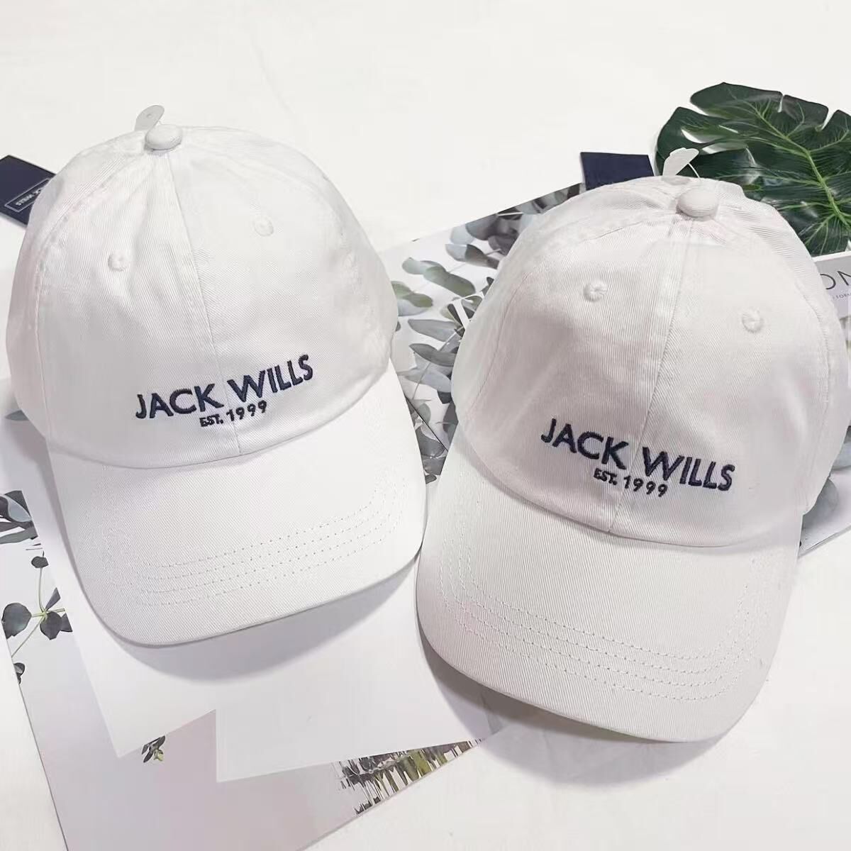 JACK WILLS LOGO BASEBALL CAP
