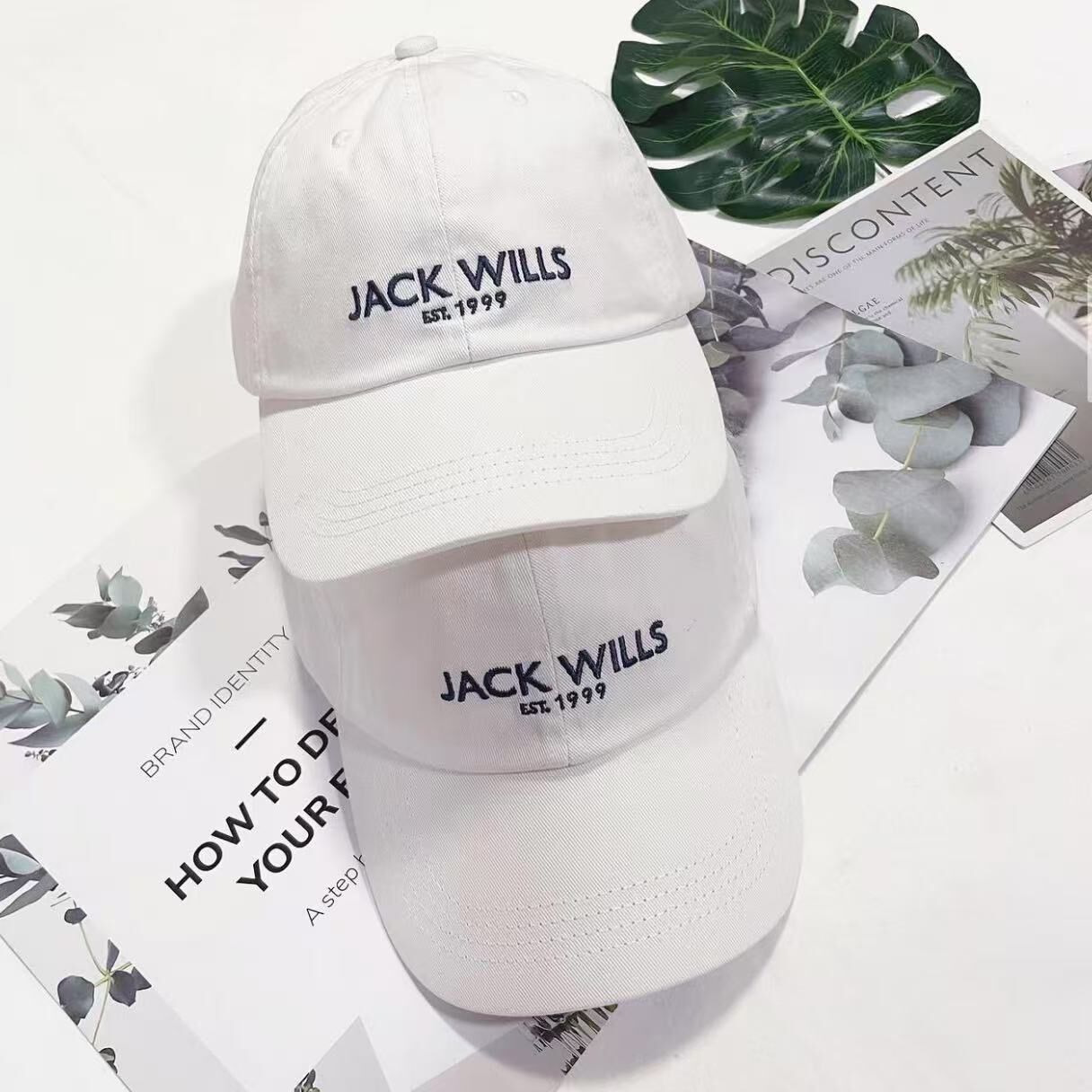 JACK WILLS LOGO BASEBALL CAP