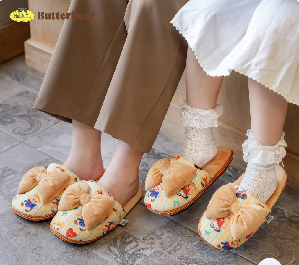 泰國 NaRaYa x Butterbear 拖鞋（T7 NA14）