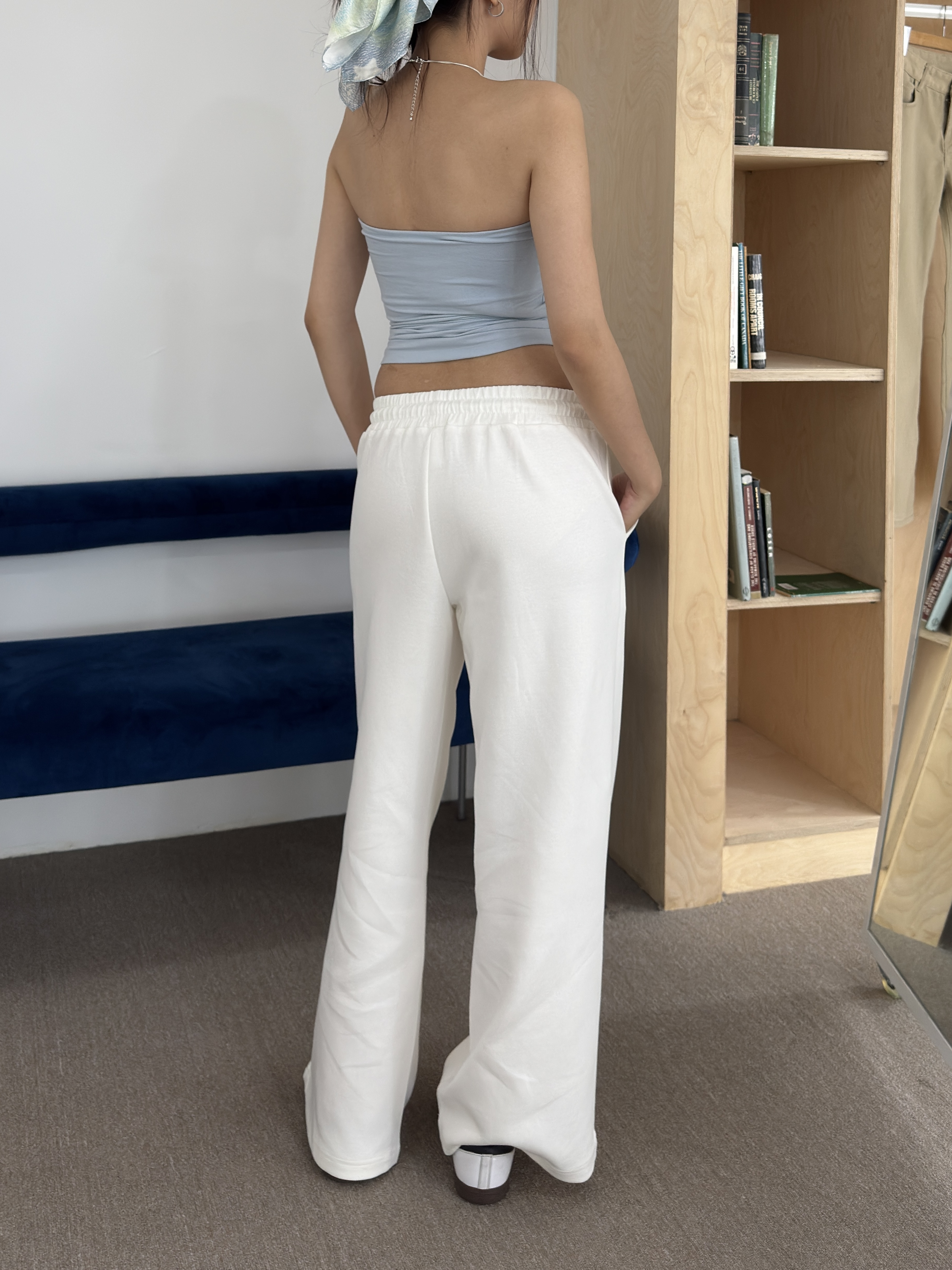 自留🛋️歐美低腰直筒棉褲(2色)