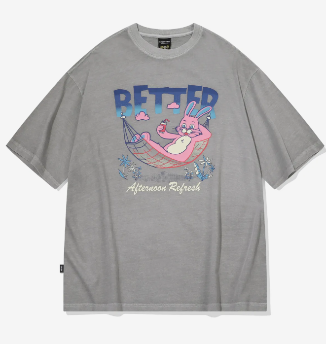 CPGN STUDIO / Better 圖案短袖T恤 / 灰色 /  JUL25