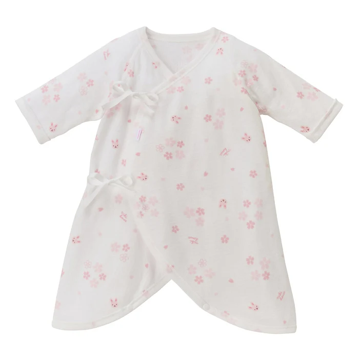 平紋針織棉蝴蝶衣-櫻花