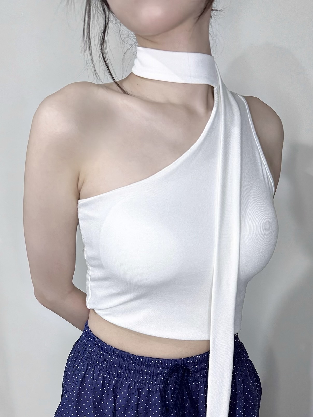 #V005 掛脖單肩背心