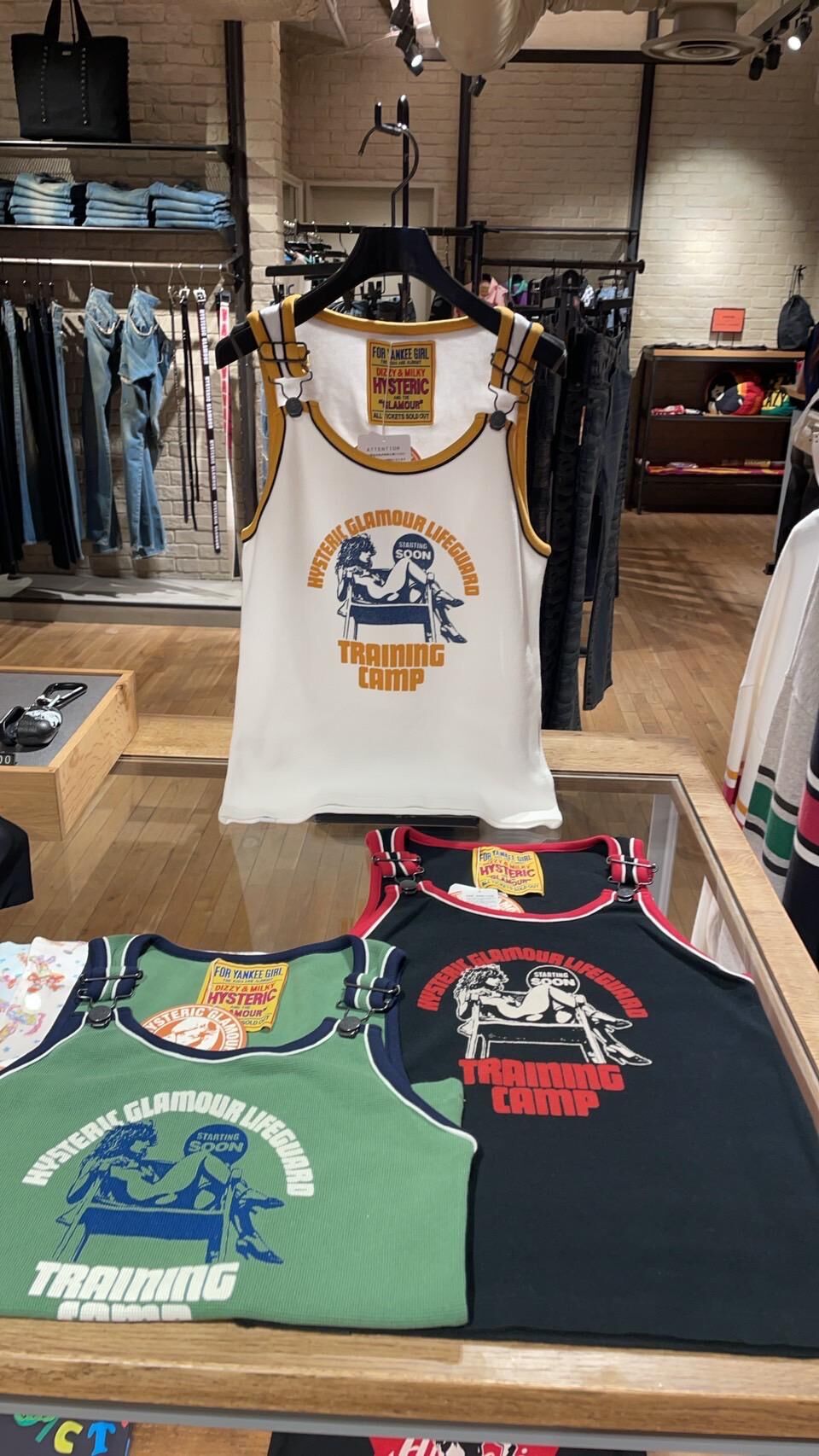 HYSTERIC GLAMOUR  - LIFEGUARD TRAINING CAMP Tank Top