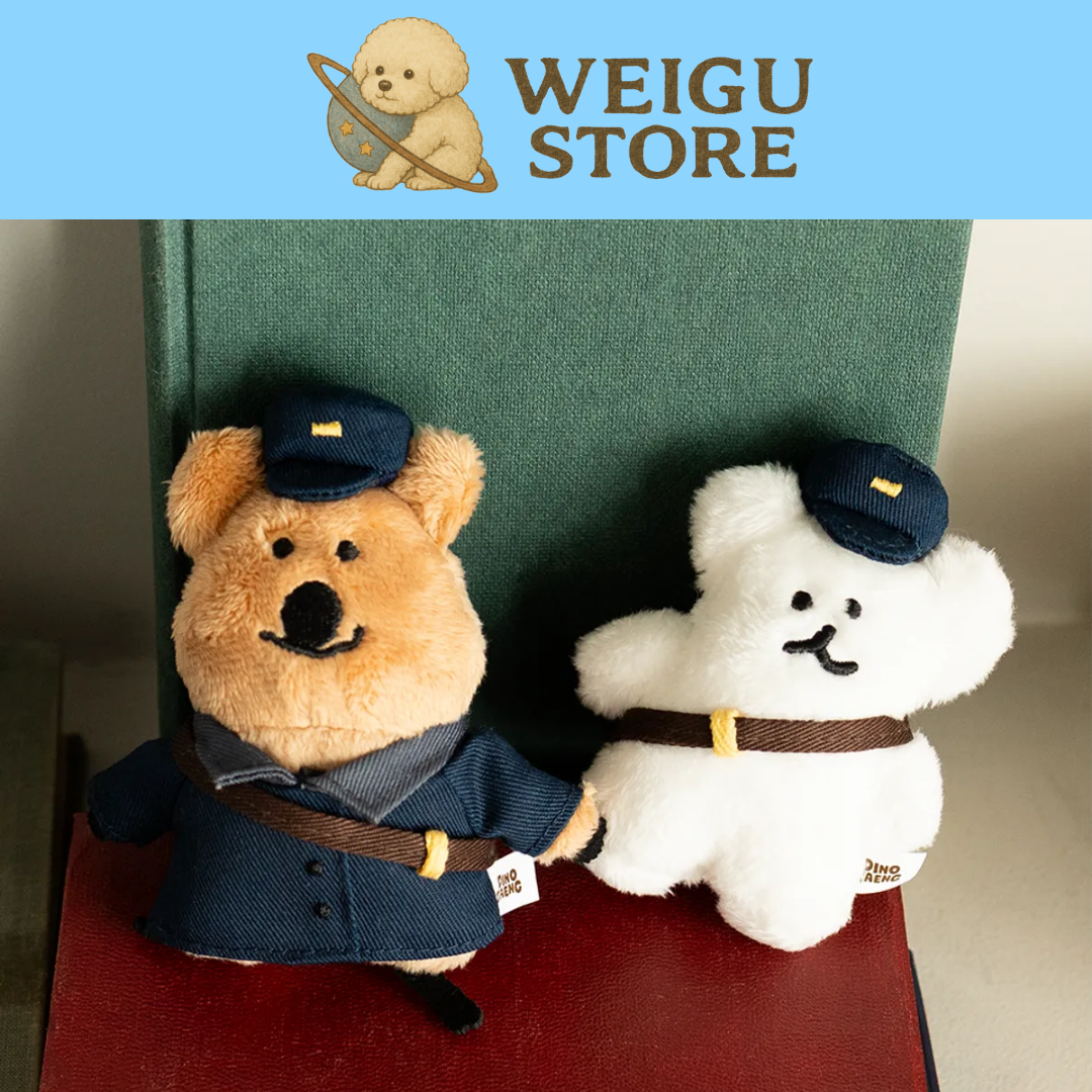 【現貨】Dinotaeng Quokka & BOBO Post Flatfur Keyring 郵差鑰匙圈
