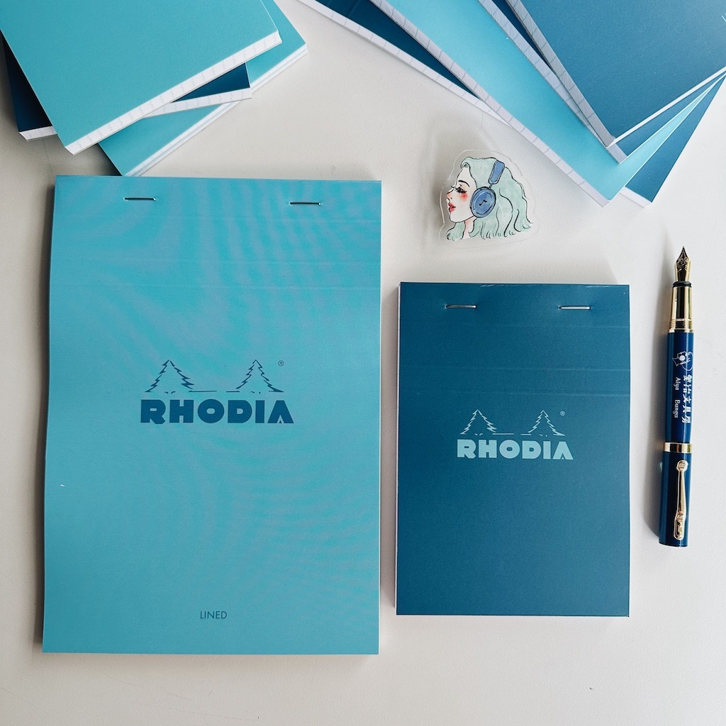 RHODIA x 輕甜馬卡龍 夏日限定色 上掀式筆記本｜法國 Rhodia