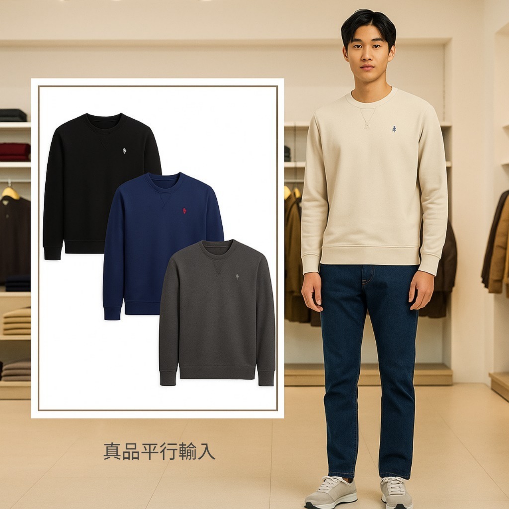 【預購】U.S. Polo Assn. G071112 男裝圓領衛衣