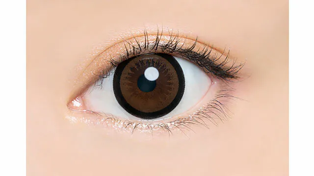 AngelColor Bambi Series 1 Month Almond 杏仁棕｜月拋彩妝隱形眼鏡｜每盒2片