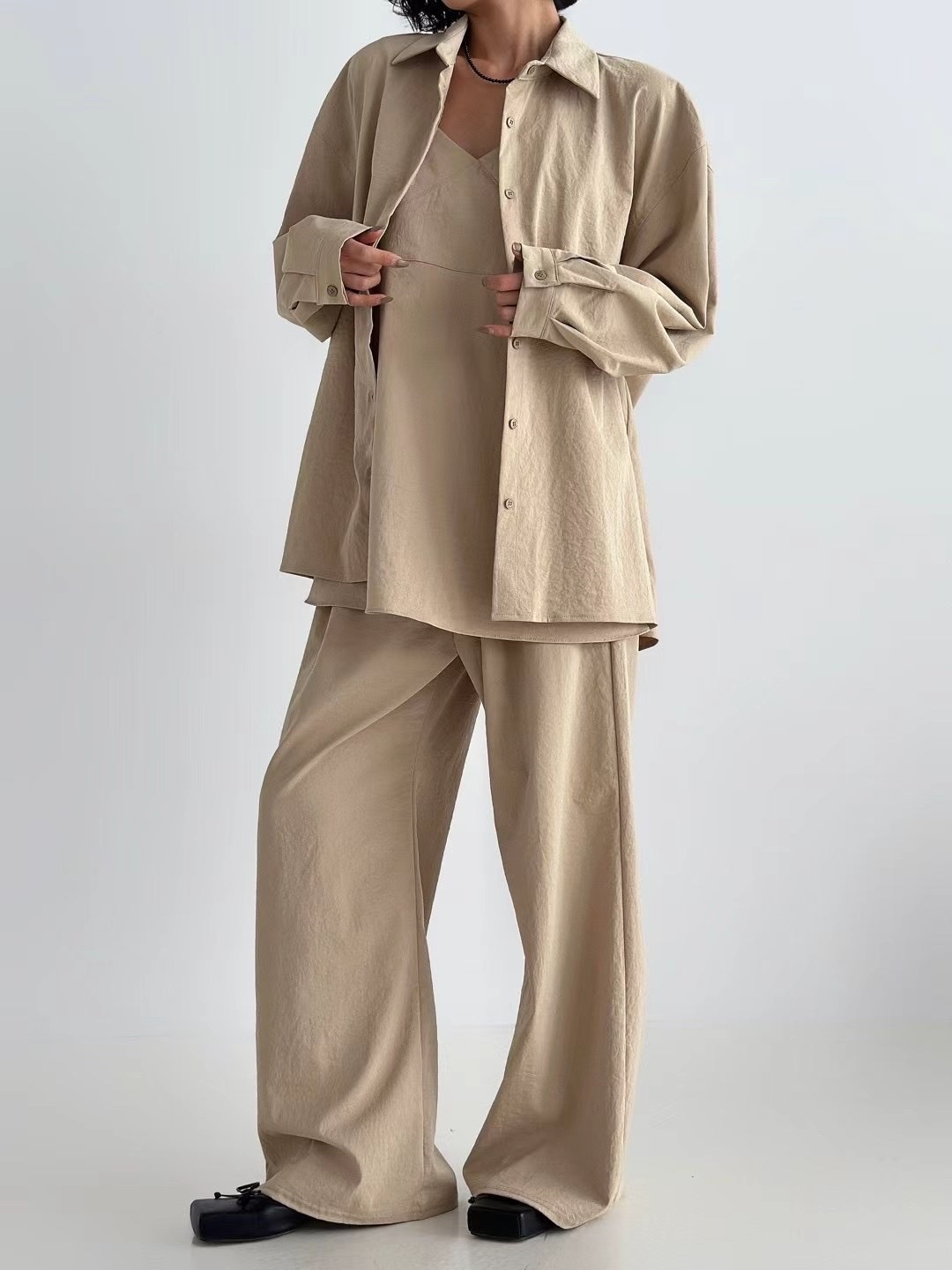 #S004 百搭寬鬆襯衫