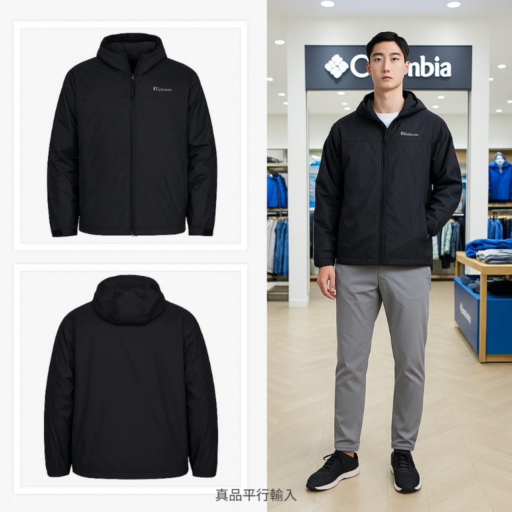 【預購】Columbia Glennaker Lake II G071120 男裝外套（黑色）