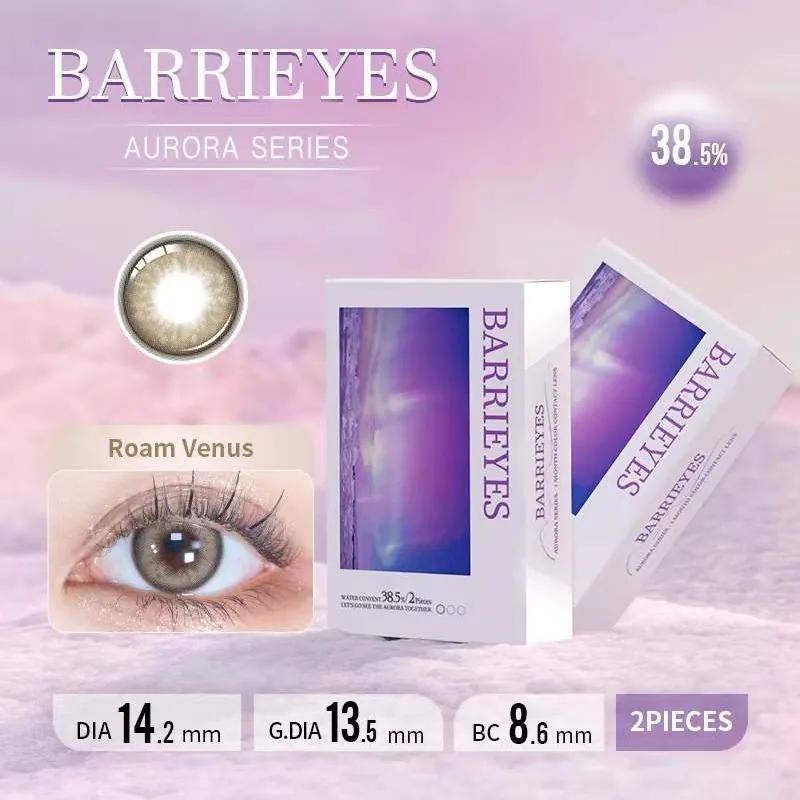 Barrieyes Aurora 1 Month Roam Venus 漫遊金星｜月拋彩妝隱形眼鏡｜每盒2片