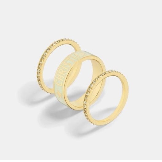 Outlet Dior Code Ring Set
