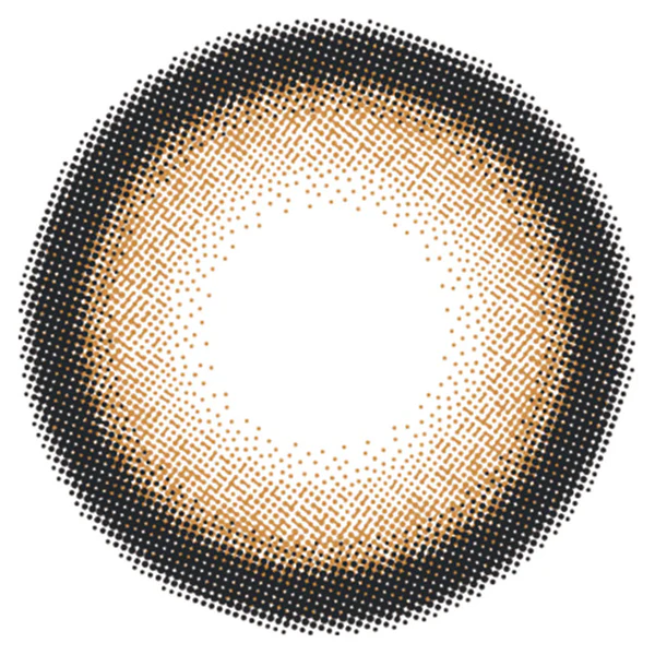 Flurry Ring Orange Brown | 日拋 | 10片