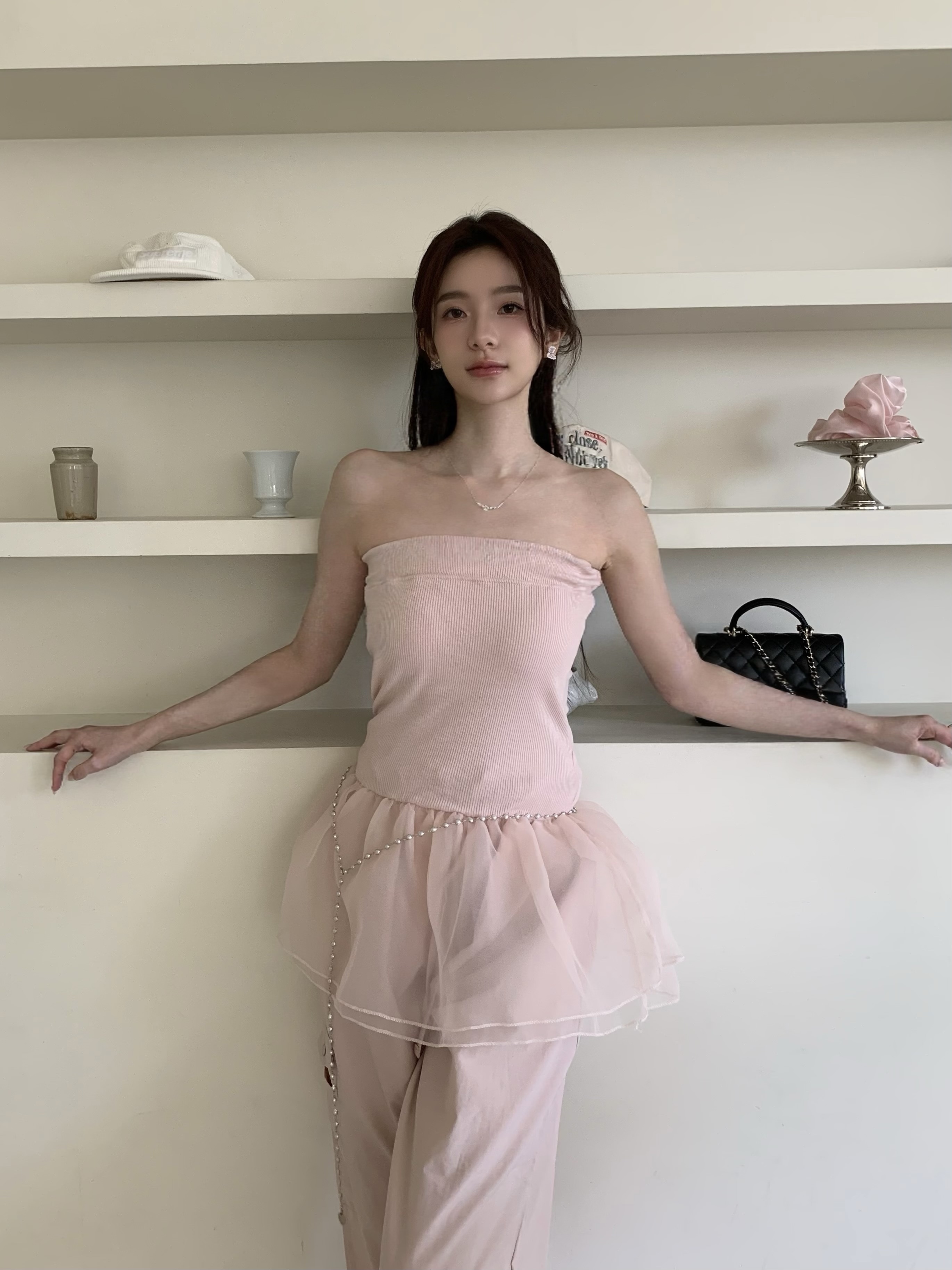 T08 布拉格城芭蕾平口背心