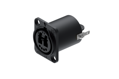 Neutrik opticalCON® DUO Chassis Connectors NO2-4FDW-1-A